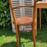 Vintage bistro chair by J-J Kohn