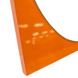 Miroir mural vintage orange / miroir / décoration