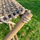 Tabouret rétro bambou