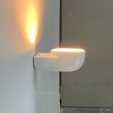 Pafo wall sconces from the Italian space age mid-century in ceramic by Ernesto Gismondi for Artemide, 1970s, set of 2.