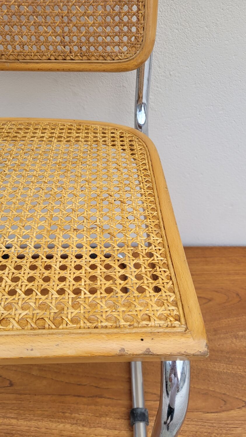 Marcel Breuer chair model B32 in canning