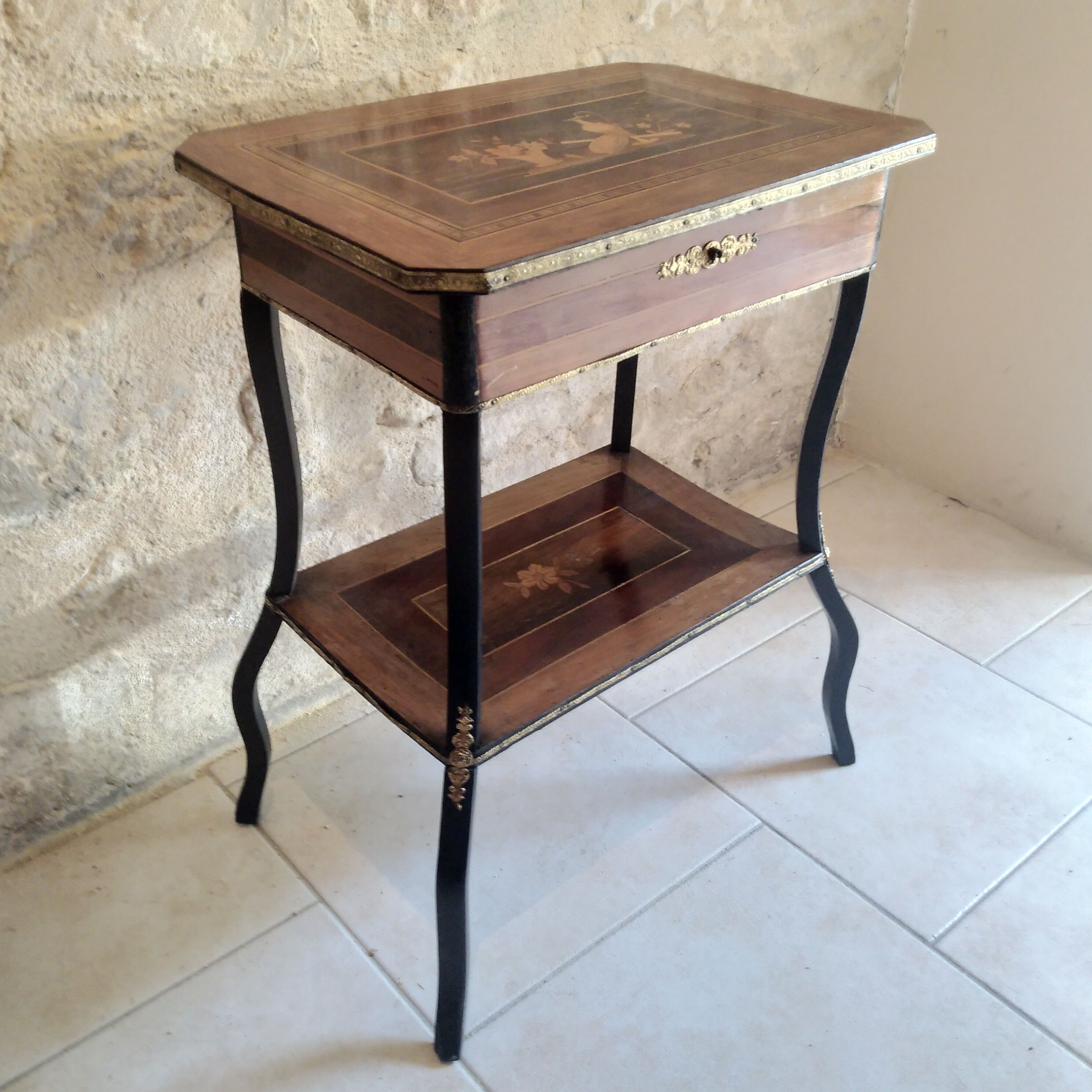 Napoleon III marquetry worker