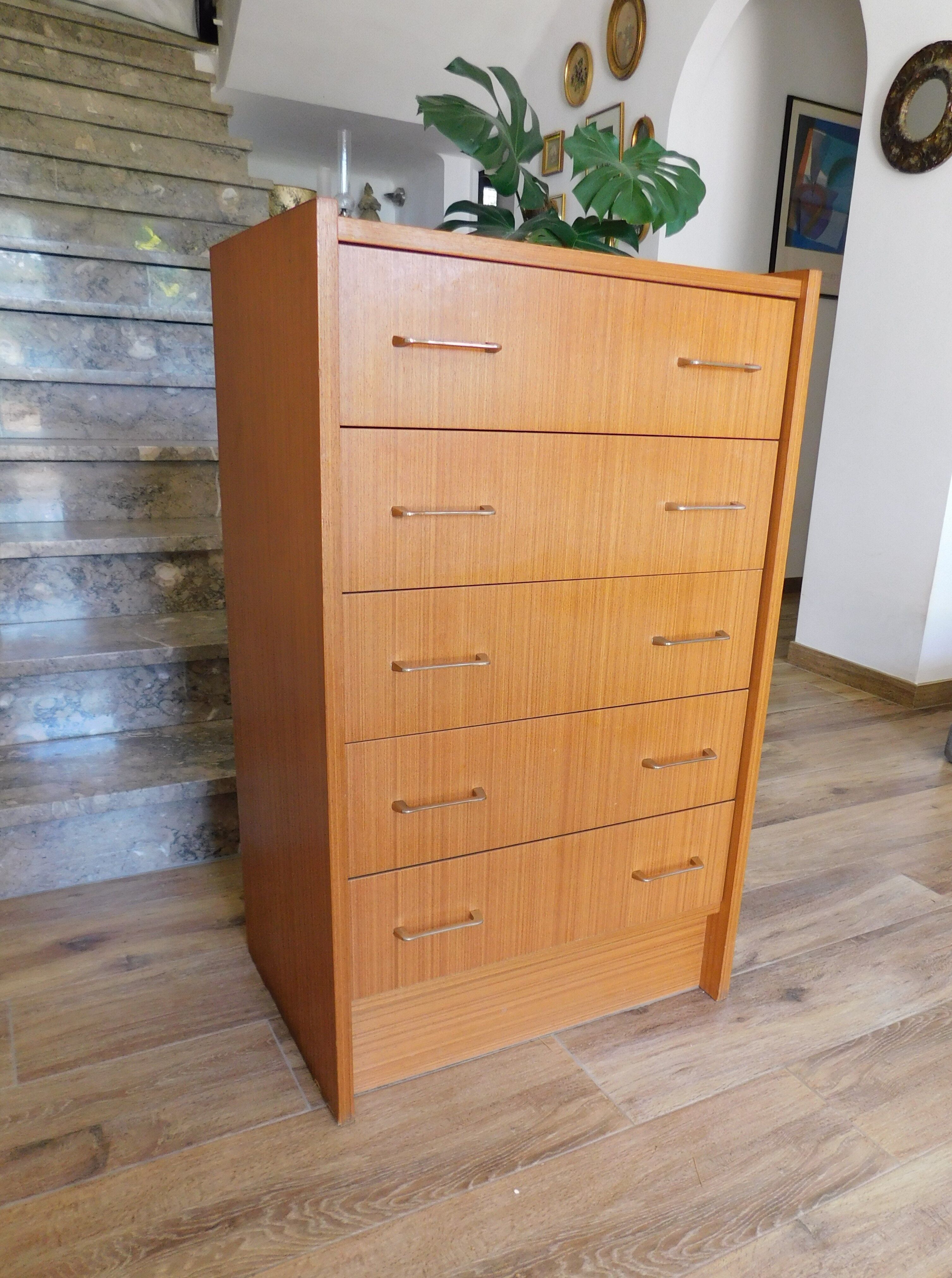 Vintage rag chest of drawers
