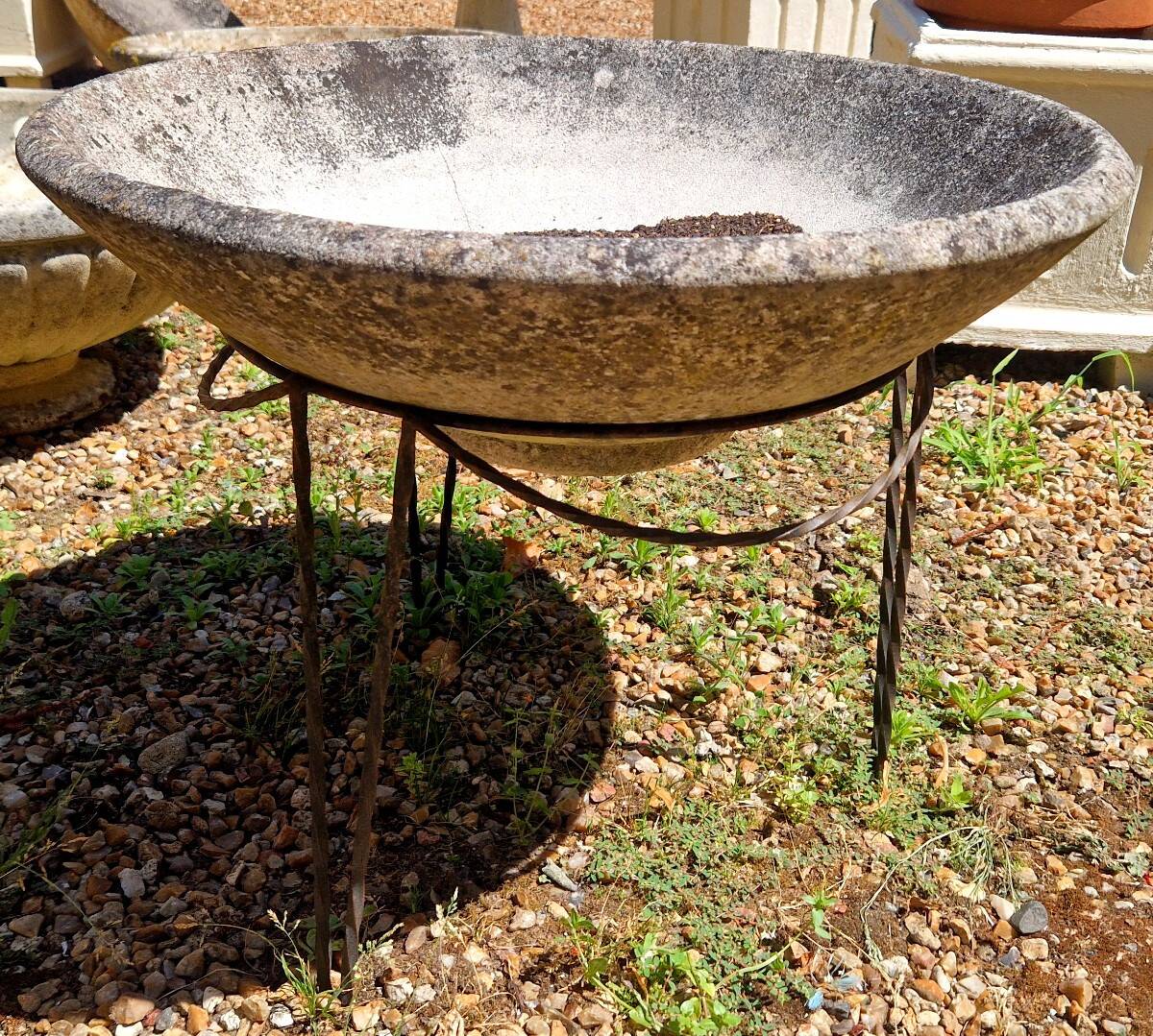 Planter - Willy Guhl basin from the 1950s - 1960s