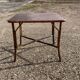 Table bois et osier