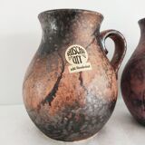 Set of 2 Ruscha vases 1970