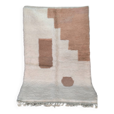 Tapis boujaad moderns minimaliste béni ouarain