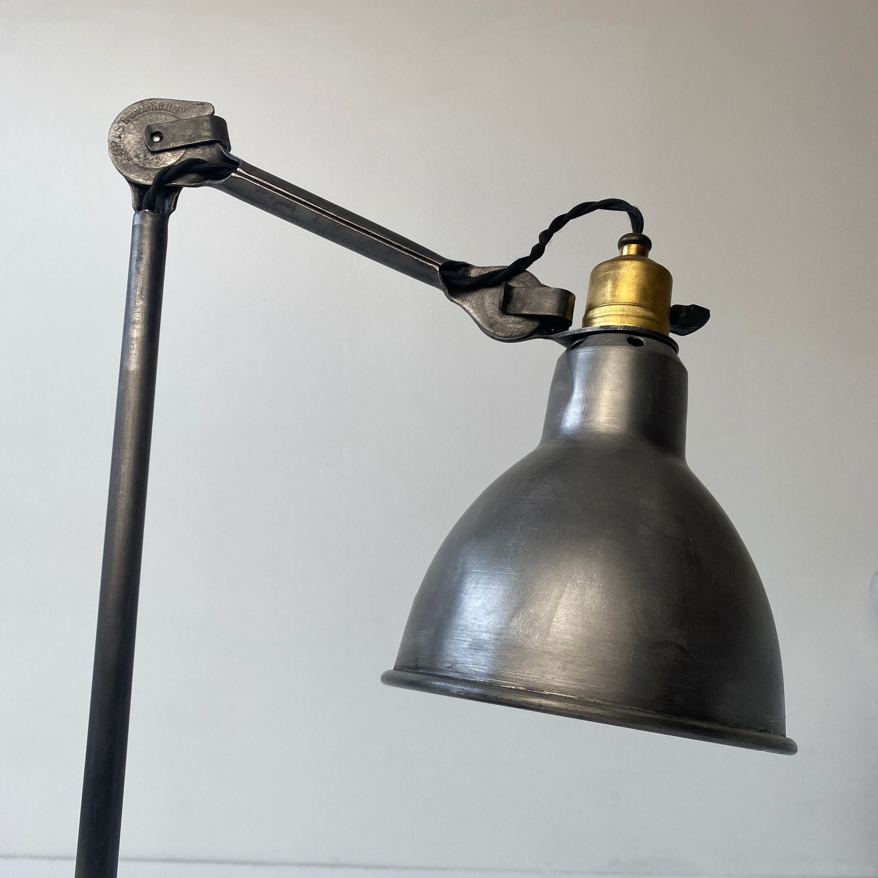 Ancienne lampe de bureau gras ravel  « gras s.d.g.d. » n° 205