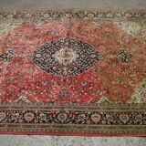 Sino ghoum handmade persian oriental rug in silk 250 x 158
