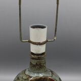 Old scandinavian design ceramic lamp denmark stentoj denmark