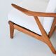 H. Brockmann Petersen lounge chair in oak Komfort Denmark 1960