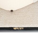 Maralunga armchair and ottoman set by Vico Magistretti for Cassina, 1970s.