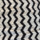 Carpet taznakht black and white, 200 x 125