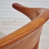 1960s, Danish design, armchair, teak wood, wool, original very good condition
