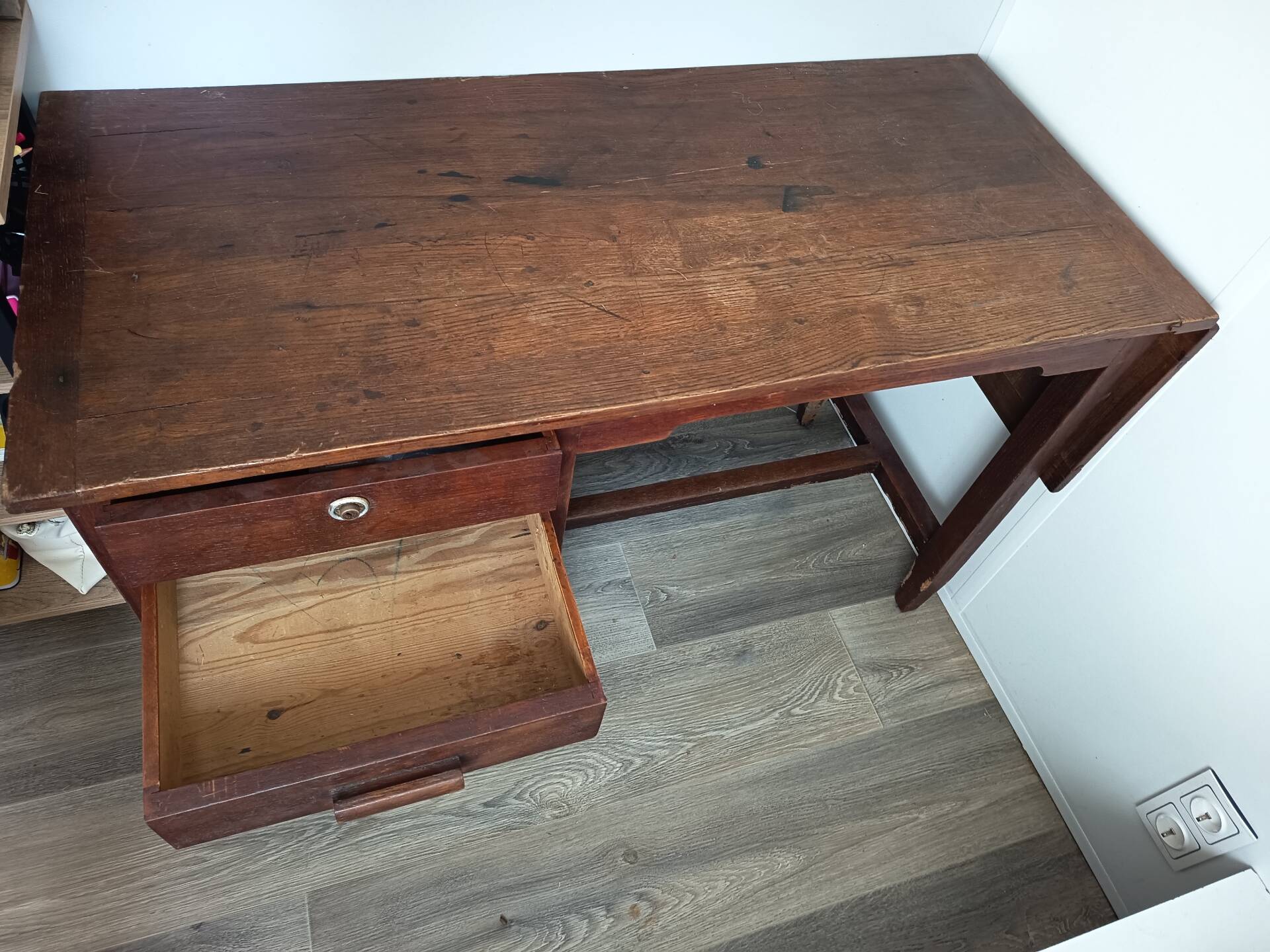 Vintage wooden desk
