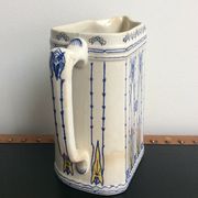 Pitcher Art Nouveau Villeroy & Boch Mettlach Germany Jugendstil 1900