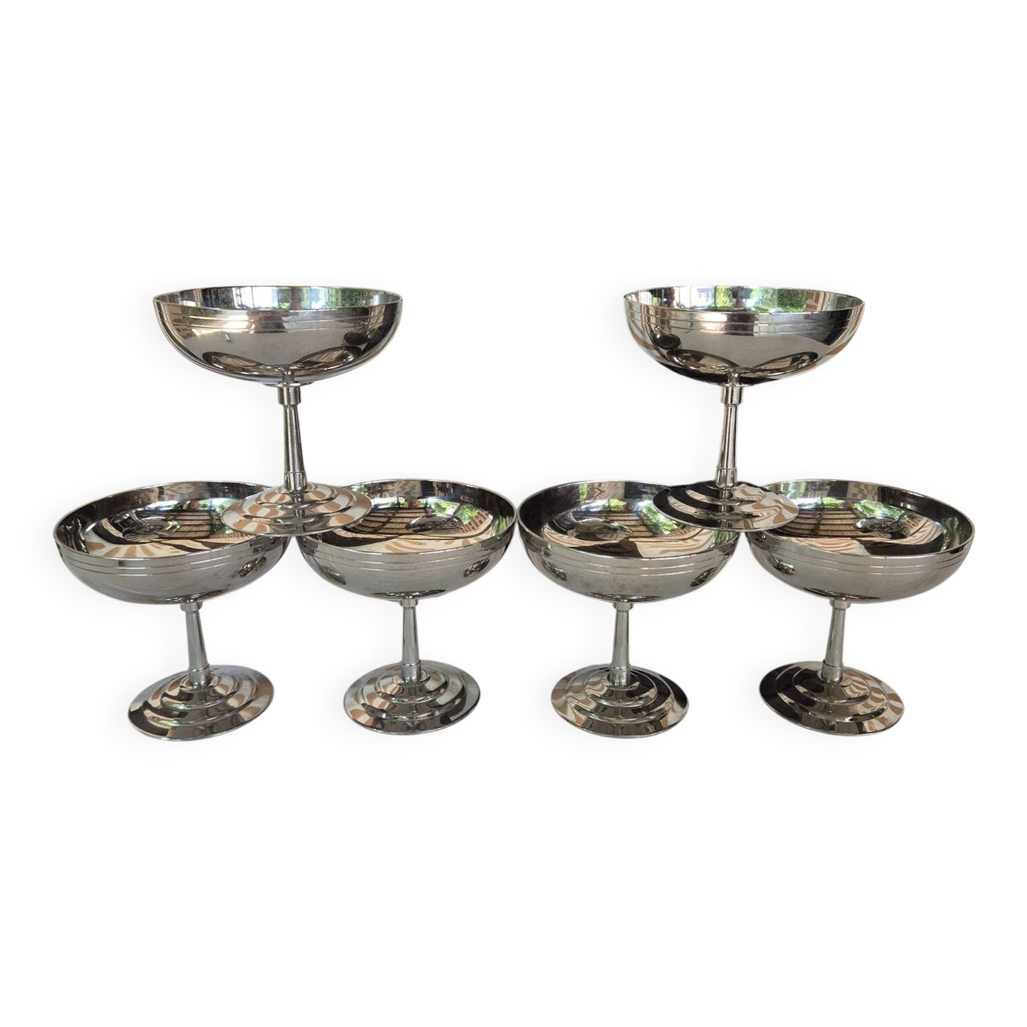 Remy Letang stainless steel ice cream cups