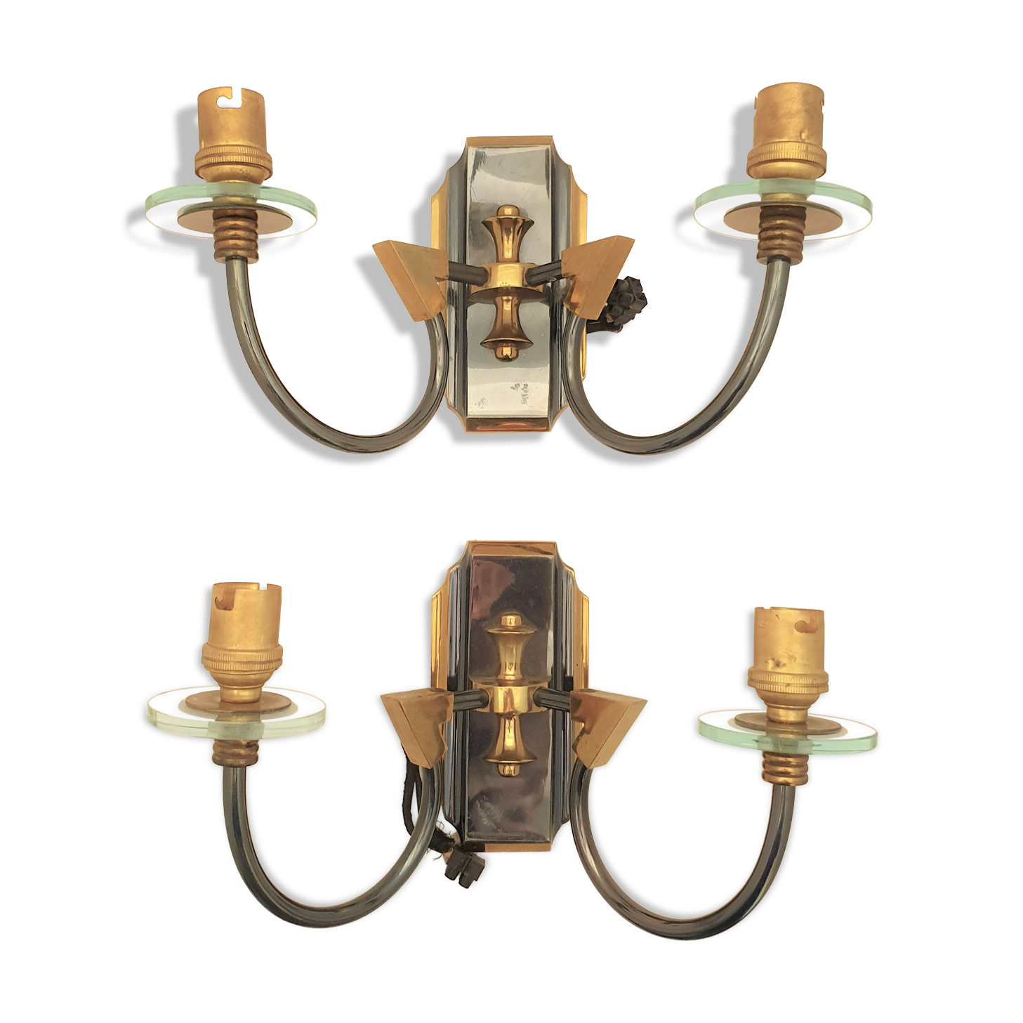 Pair of 40's wall light
