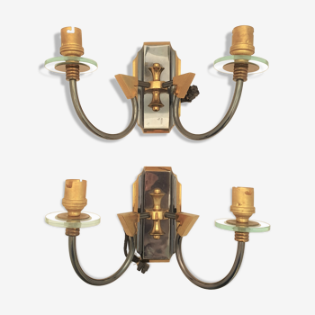 Pair of 40's wall light