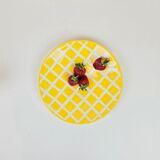 Large plate - Yellow tiles