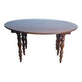 Louis Philippe period walnut table