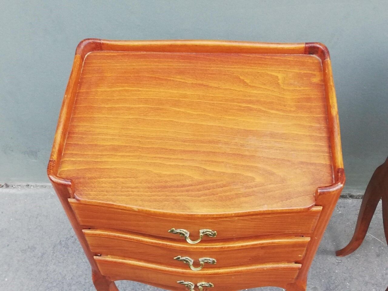 Pair of Louis XV style bedside tables