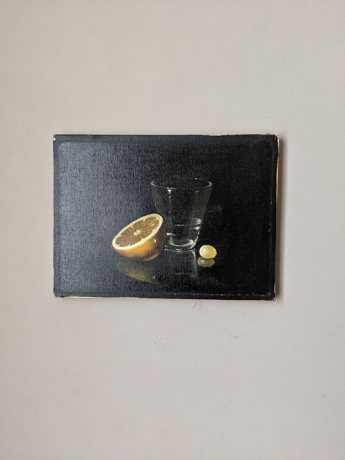 Still life oil on canvas contemporary painting