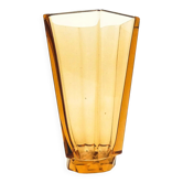 Vase Art Déco, cristal, Bohême, Tchécoslovaquie, années 1930