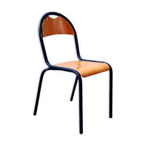 chaise d'écolier vintage