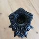 Black metal candle holder/candlestick