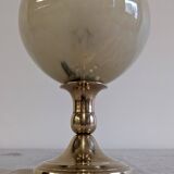 Lampe de chevet en verre de Clichy