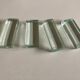 Set of 4 modernist crystal knife holders