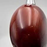 Lacquered metal table lamp Design by Philippe Barbier Vintage 1970