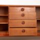 Danish enfilade in teak model 42 by Harry Østergaard/Randers Mobelfabrik