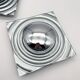 Set of 2 vintage 1990s Paul Neuhaus silver wall sconces