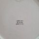 Decorative ceramic plate signed Nove di Bassano