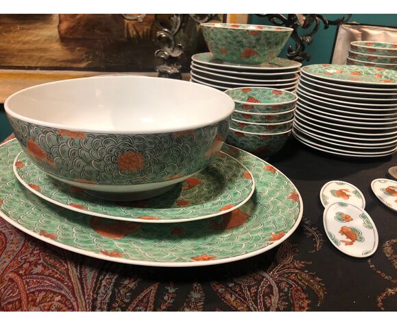 Asian-style porcelain dishes | Selency