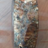 Brown alabaster ashtray