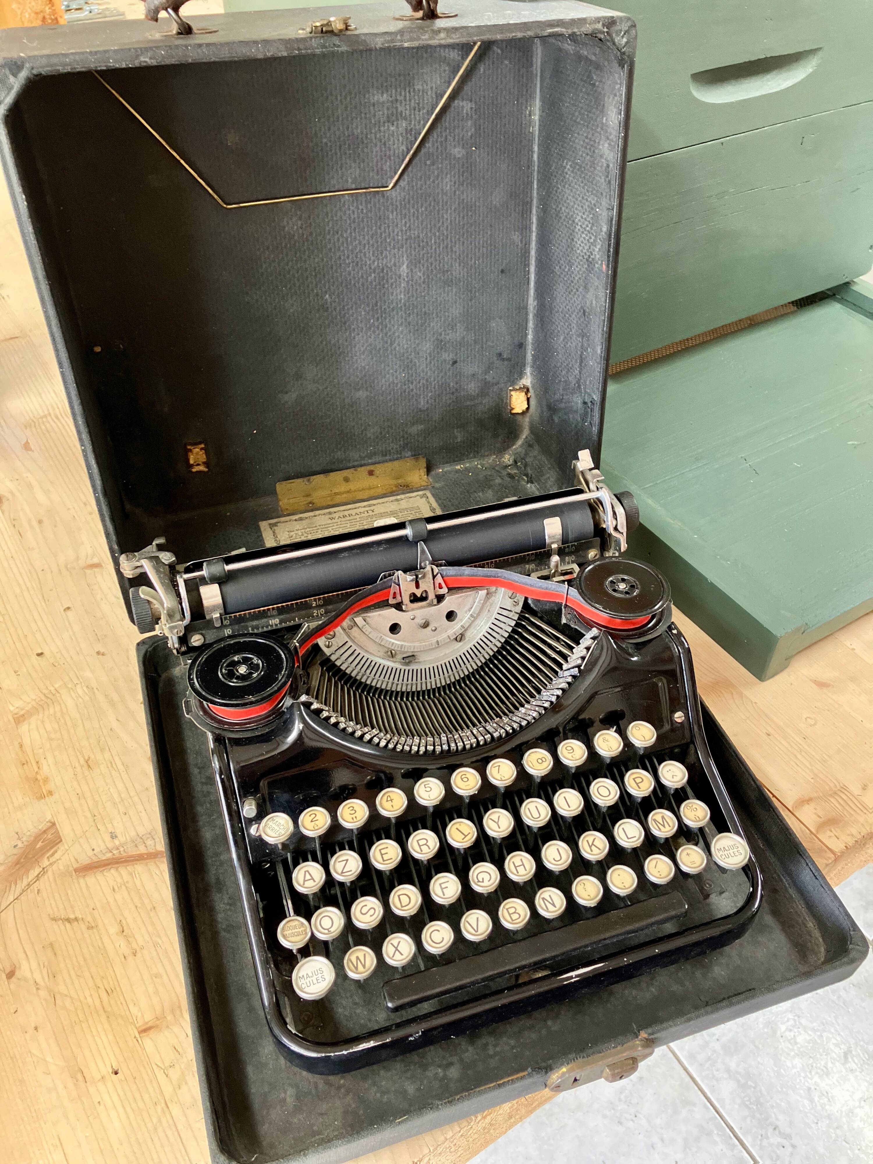 Machine à écrire Underwood