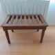 Wooden bench or luggage rack - vintage