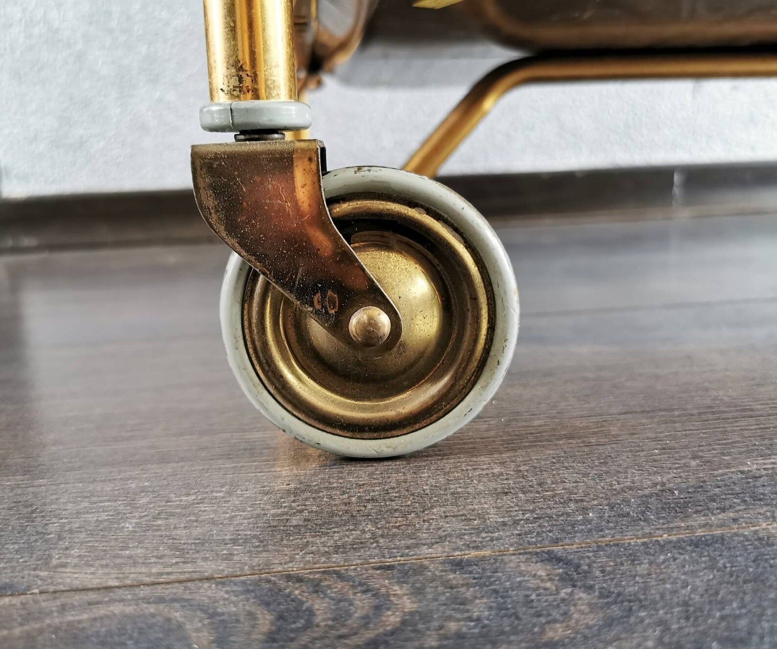 Vintage 1970 folding tea table