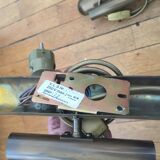 Pair of modernist style sconces bauhaus bronze color