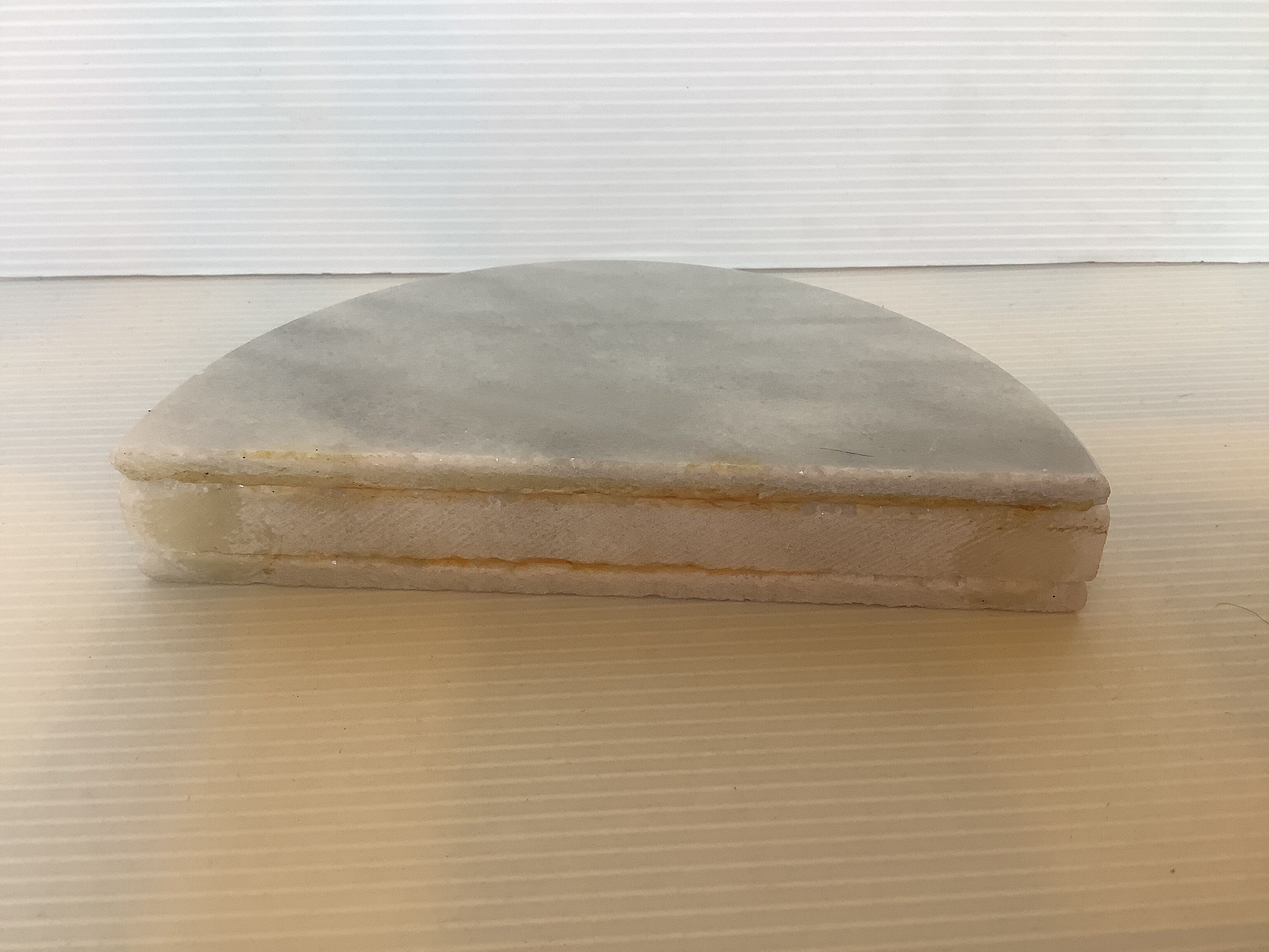 White grey marble mail rack