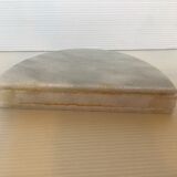 White grey marble mail rack