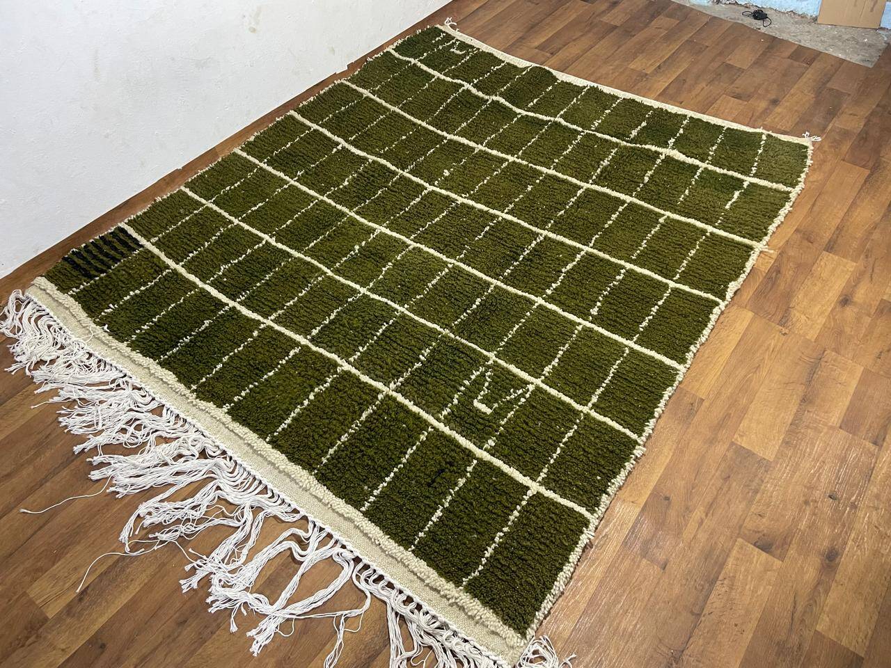 Natural handmade Berber rug 3x2 m