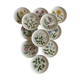 Set 11 assiettes fleurs Rorstrand Sweden Flora 1970