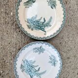 Old model plate, Saint-Amand, lily of the valley