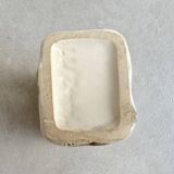 Small vintage Marei ceramic vase - block vase - fat lava - W. Germany