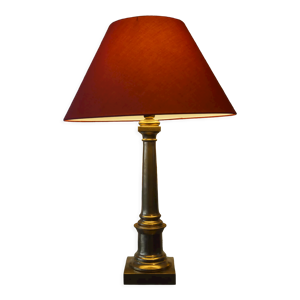lampe en bois doré 1970
