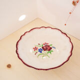 Flower decor dish